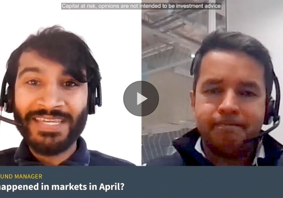 Ask the Fund Manager, Sunil Krishnan - What happened to markets in April?